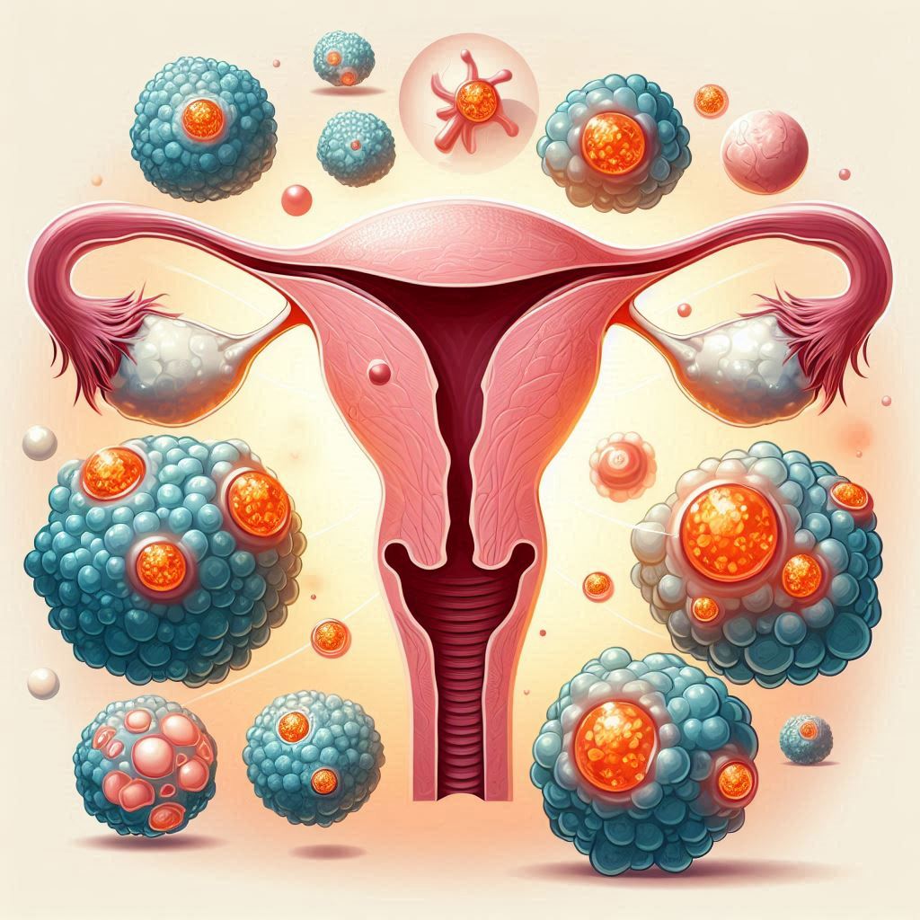 卵巣嚢腫と子宮筋腫